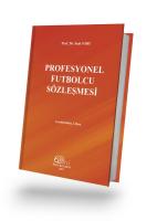 Profesyonel Futbolcu Sözleşmesi Profesyonel Futbolcu Sözleşmesi