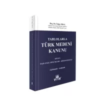 Tablolarla Türk Medeni Kanunu Kitap – I Başlangıç Hükümleri – Kişiler Hukuku