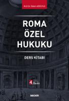Roma Özel Hukuku 4.BASKI Roma Özel Hukuku 4.BASKI