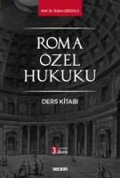 Roma Özel Hukuku Roma Özel Hukuku