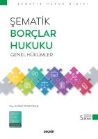 Şematik Borçlar Hukuku Genel Hükümler 5.BASKI