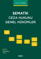 Şematik Ceza Hukuku Genel Hükümler 9.BASKI