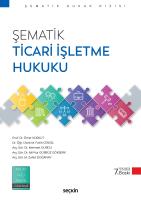 Şematik Ticari İşletme Hukuku 7.BASKI Şematik Ticari İşletme Hukuku 7.BASKI