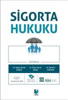 Sigorta Hukuku Sigorta Hukuku