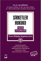Şirketler Hukuku Pratik Çalışmaları Şirketler Hukuku Pratik Çalışmaları
