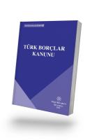 Türk Borçlar Kanunu 2024 (Cep Kanunu)