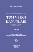 Türk Vergi Sisteminde Yer Alan Tüm Vergi Kanunları