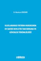 Uluslararası Yatır..Koruma ve Güvenlik Yükümlülüğü