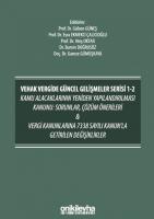 Vehak Vergide Güncel Gelişmeler Serisi 1-2 Kamu Alacaklarının Yeniden Yapılandırılması Kanunu Vehak Vergide Güncel Gelişmeler Serisi 1-2 Kamu Alacaklarının Yeniden Yapılandırılması Kanunu