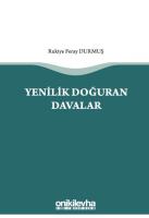 Yenilik Doğuran Davalar