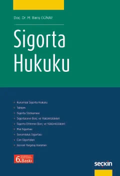 Sigorta Hukuku 6.BASKI