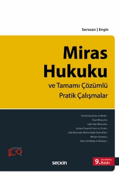 Miras Hukuku 9.BASKI