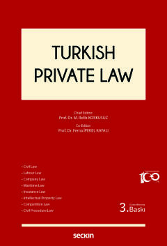 Turkish Private Law 3.BASKI Prof. Dr. M. Refik Korkusuz