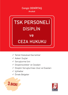 TSK Personeli Disiplin ve Ceza Hukuku 3.BASKI