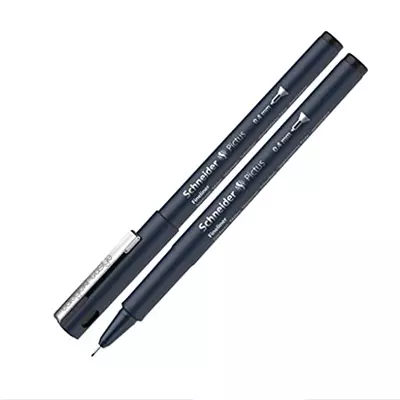 Schneider Pictus Fineliner Teknik Çizim Kalemi Siyah 0.05 mm