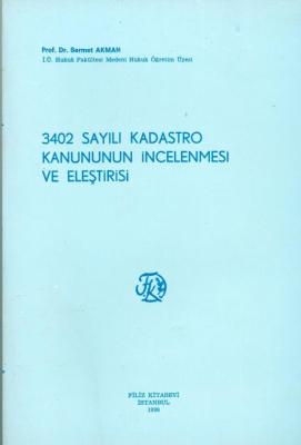 3402 Sayılı Kadastro Kanunu