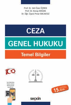 Ceza Genel Hukuku Temel Bilgiler 15.BASKI