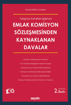 Emlak Komisyon Sözleşmesinden Kaynaklanan Davalar 2.BASKI