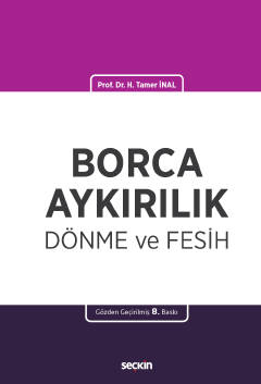 Borca Aykırılık Dönme ve Fesih 8.BASKI ( İNAL ) Hamdi Tamer İnal