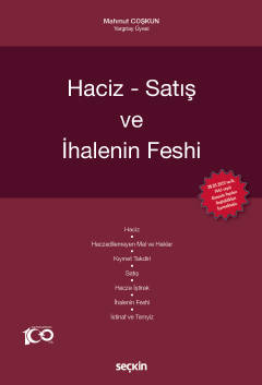 Haciz – Satış ve İhalenin Feshi Mahmut Coşkun