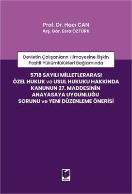 5718 sayılı Milletlerarası Özel Hukuk ve Usul Hukuku Hakkında Kanunun 