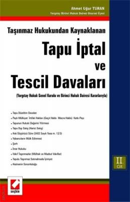 Tapu İptal ve Tescil Davaları Ahmet Uğur Turan