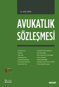Avukatlık Sözleşmesi 2.BASKI