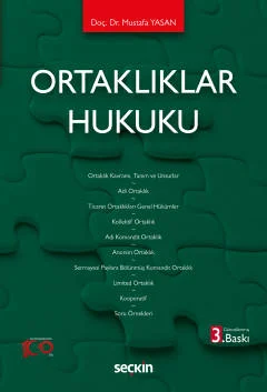 Ortaklıklar Hukuku 3.baskı Doç. Dr. Mustafa YASAN