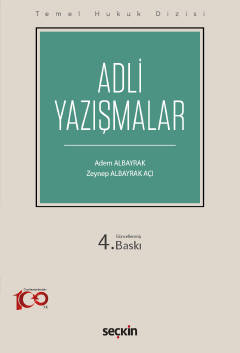 Adli Yazışmalar (THD) 4.BASKI Adem Albayrak