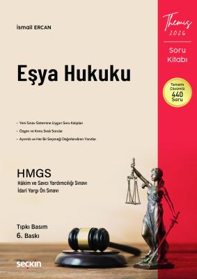 Themis Eşya Hukuku Soru Kitabı 6.BASKI İsmail Ercan