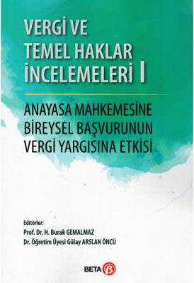 Vergi ve Temel Haklar İncelemeleri 1