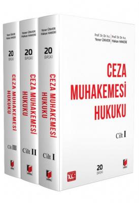 Ceza Muhakemesi Hukuku (3 Cilt) 20.BASKI ( HAKERİ-ÜNVER ) Prof. Dr. Ha