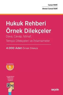 Hukuk Rehberi – Örnek Dilekçeler 9.BASKI Ahmet Cemal Ruhi