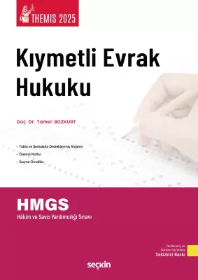 THEMIS – Kıymetli Evrak Hukuku – Konu Anlatımı 8.BASKI