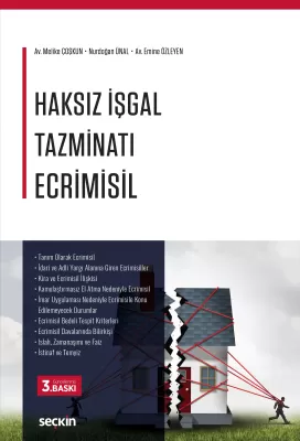 Haksız İşgal Tazminatı (Ecrimisil) 3.BASKI