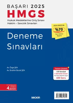 Başarı – HMGS Deneme Sınavları 4.BASKI Özge Şen