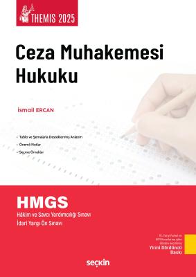 THEMIS – Ceza Muhakemesi Hukuku Konu Kitabı 24.BASKI İsmail ERCAN