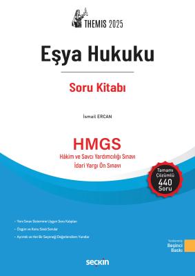 THEMIS – Eşya Hukuku Soru Kitabı 5.BASKI İsmail ERCAN