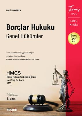 THEMIS – Borçlar Hukuku Genel Hükümler Soru Kitabı 3.BASKI Deniz Bayer