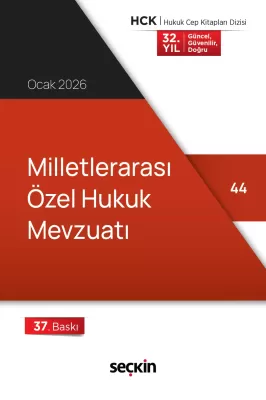 Milletlerarası Özel Hukuk Mevzuatı (Cep Kitabı) 38.Baskı Seçkin Yayınc