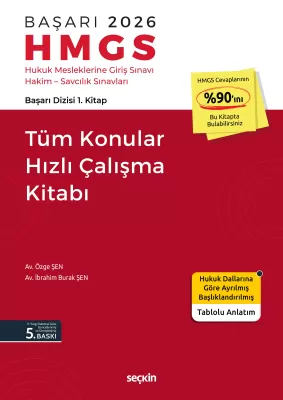BAŞARI – HMGS Tüm Konular Hızlı Çalışma Kitabı Özge Şen
