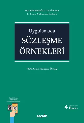 Uygulamada Sözleşme Örnekleri Filiz Berberoğlu Yenipınar
