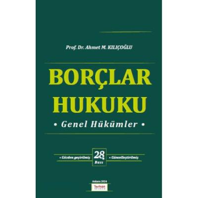 Borçlar Hukuku Genel Hükümler 28.BASKI
