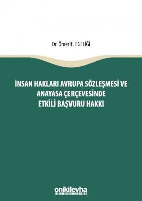 İnsan Hakları Avrupa Sözleşmesi ve Anayasa Çerçevesinde Etkili Başvuru