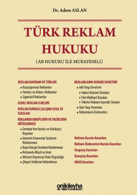 TÜRK REKLAM HUKUKU ( aslan ) Adem Aslan