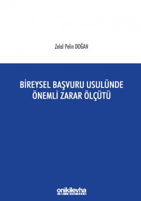 Bireysel Başvuru Usulünde Önemli Zarar Ölçütü
