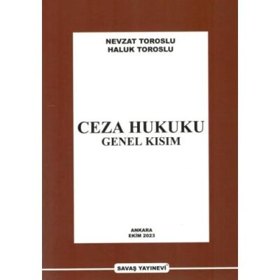 Ceza Hukuku Genel Kısım 27.baskı Nevzat Toroslu