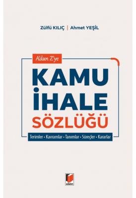 Kamu İhale Sözlüğü ( KILIÇ-YEŞİL ) Zülfü Kılıç