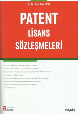 Patent Lisans Sözleşmeleri Deniz Topcu