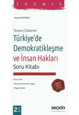 Tamamı Çözümlü Themıs Türkiye'de Demokratikleşme ve İnsan Hakları Soru Kitabı 2.BASKI ( AYDOĞAN )